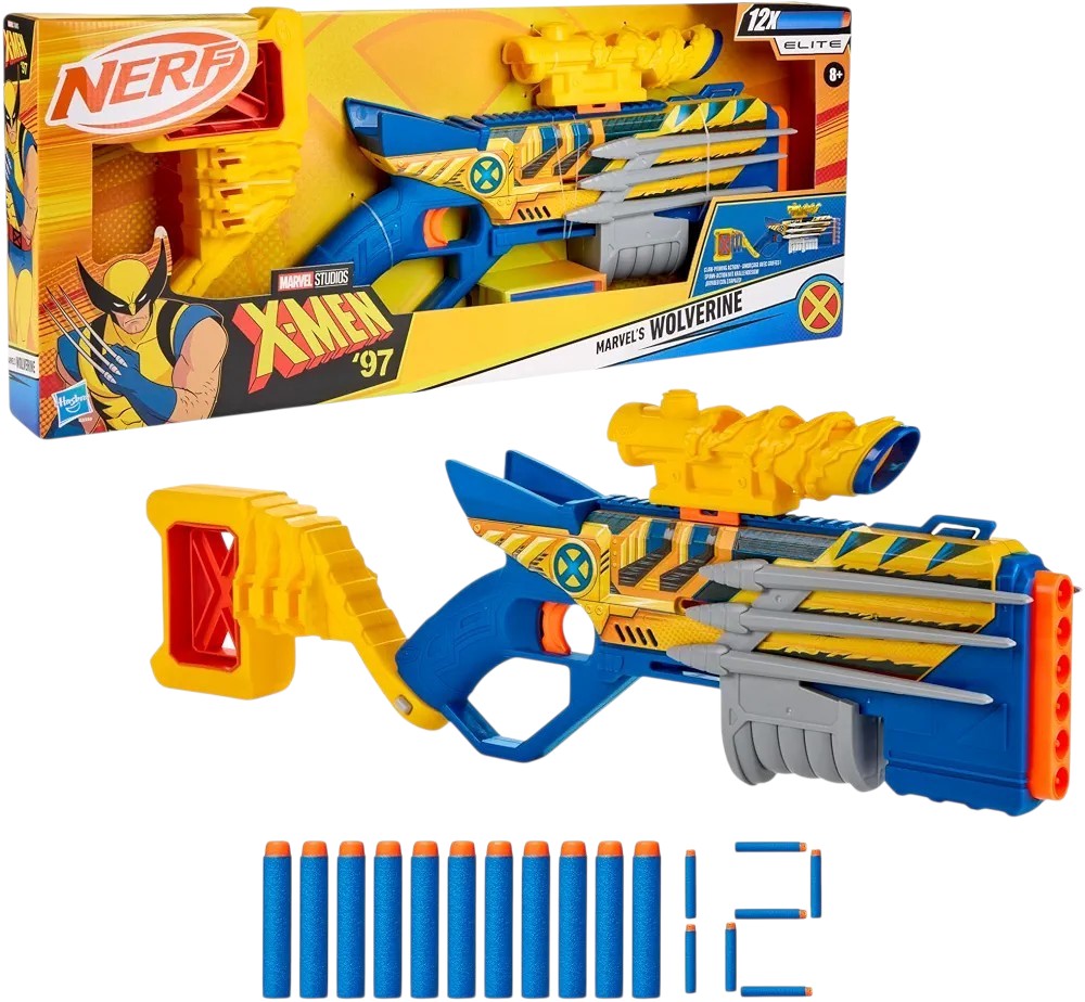 Nerf X-Men 97 Wolverine Blaster