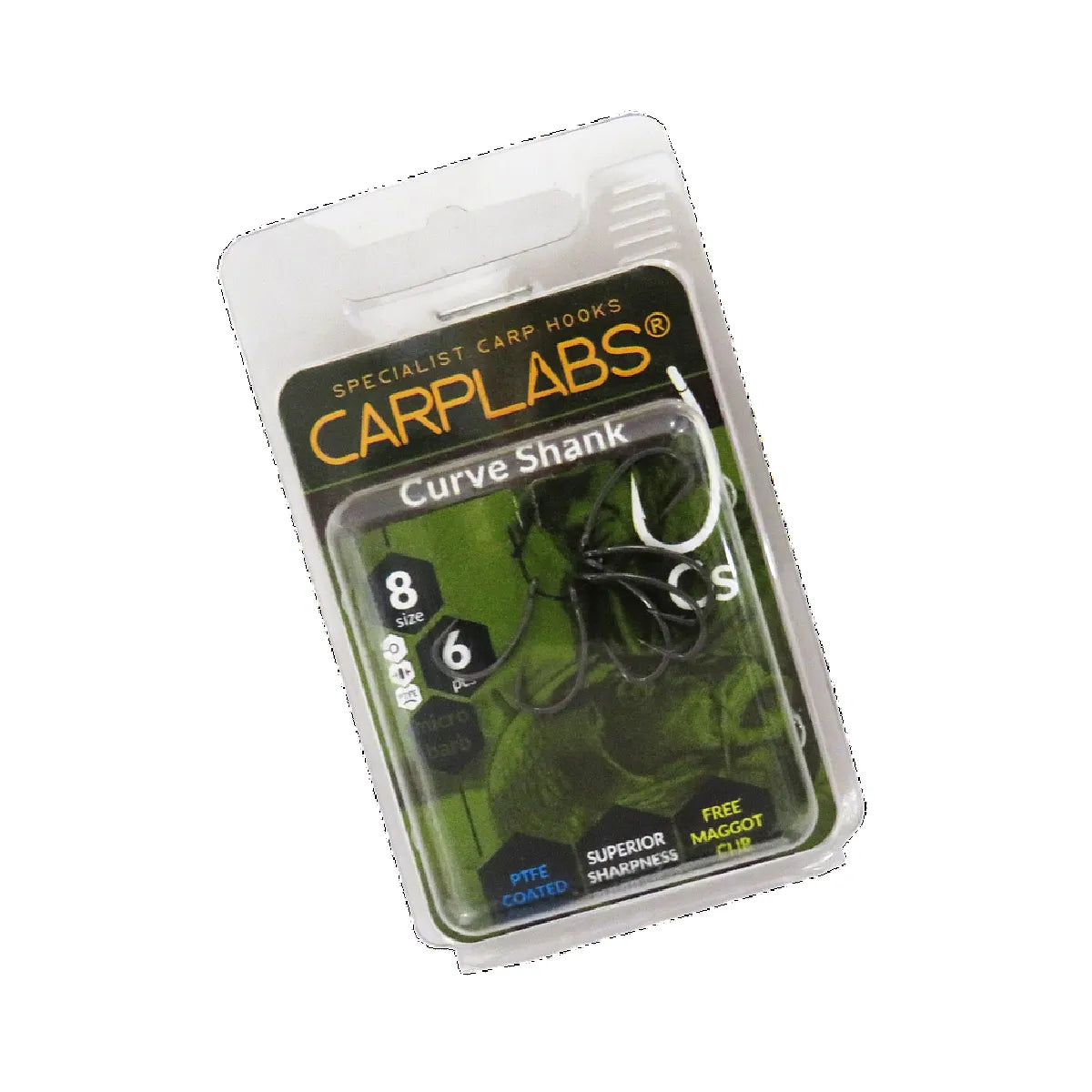Carplabs Hooks Curve Shank #8