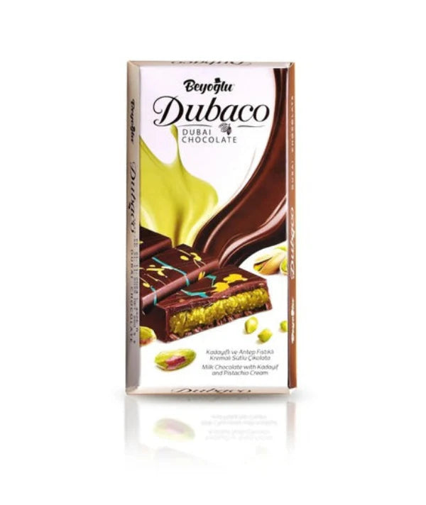 Beyoglu Dubaco Chocolate Bar 95g