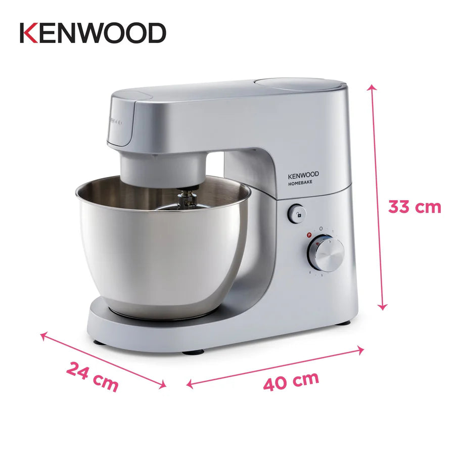 Kenwood - HomeBake Stand Mixer with Blender 1000W Silver - KHH01.120SI