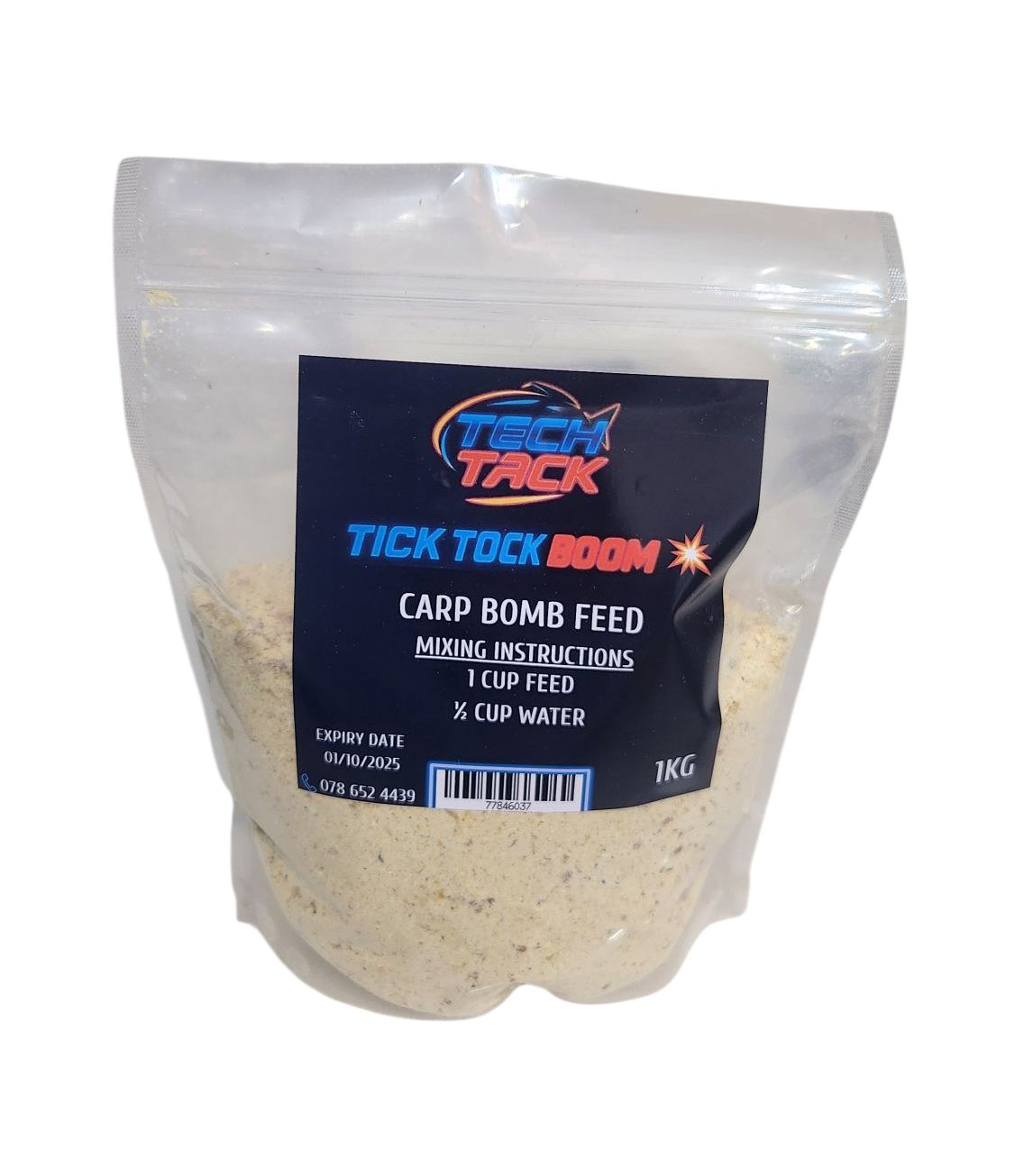 Tick Tock Boom Carp Feed 1kg