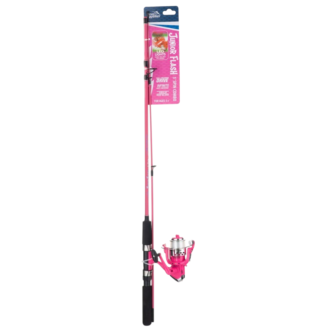 Jarvis Walker Junior Flash Combo Pink 5ft