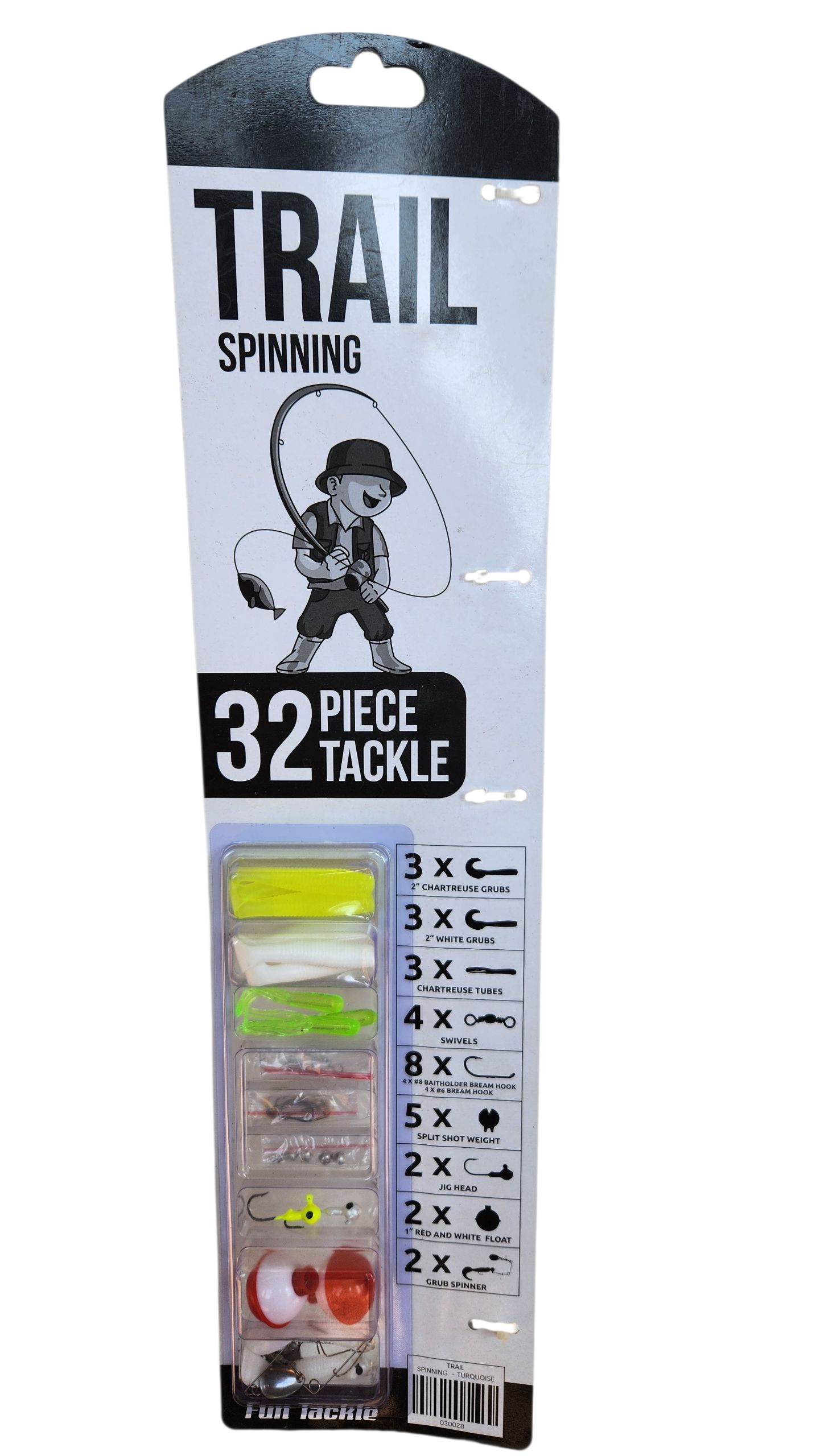 Fun Tackle Trail 5.6" Combo with 32 pcs kit