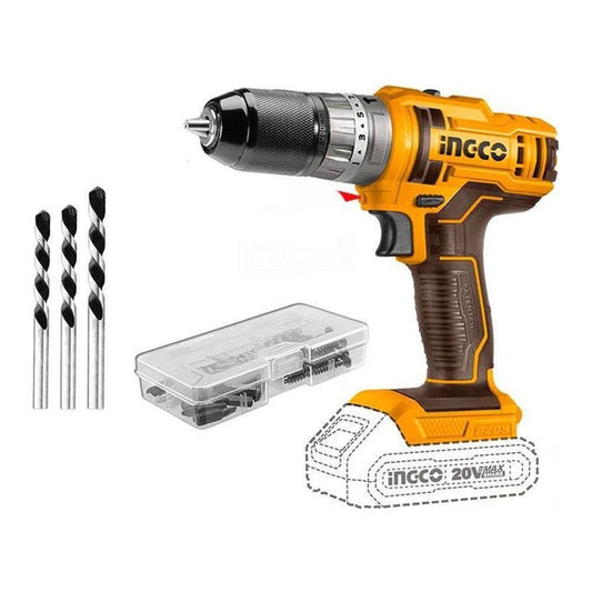 Ingco Cordless Impact Drill Kit 45NM - CIDLI201452