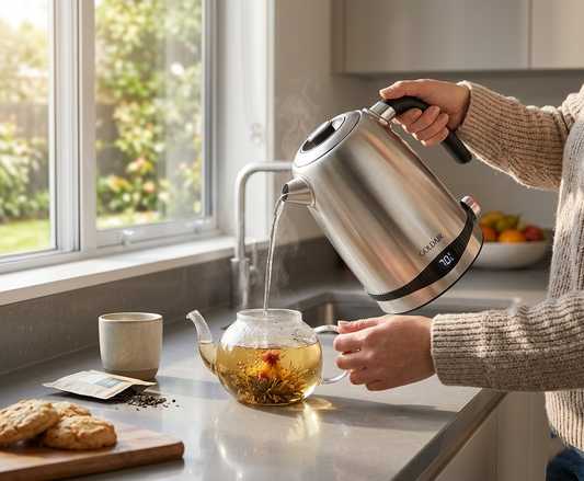 Goldair 1.7L Digital Cordless Kettle 2000W - GDSK8702