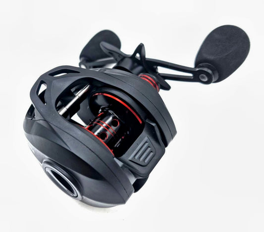 Predator BC200A Bait Caster Fishing Reel - Red