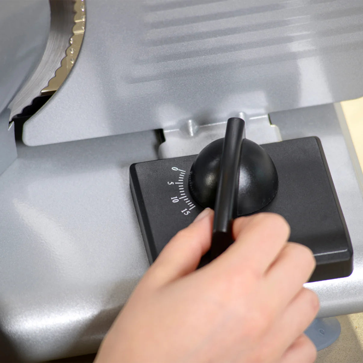 Taurus Cutmaster Food Slicer - 150W,  Brushed Steel
