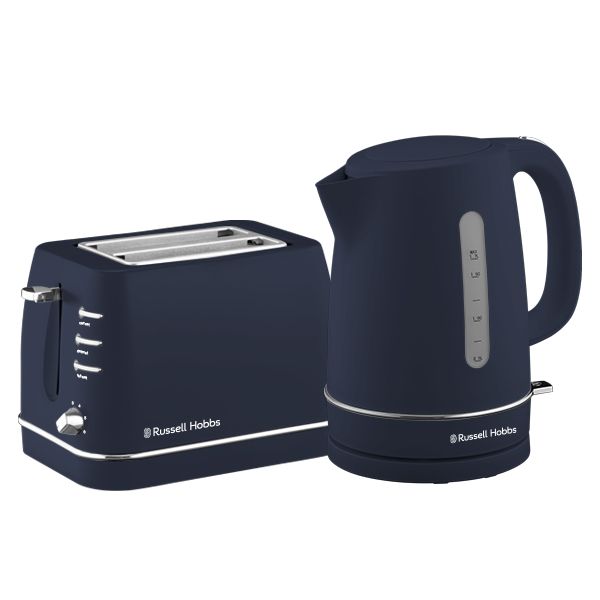 Russell Hobbs Navy Blue Kettle And Toaster Pack - RHPRP6B