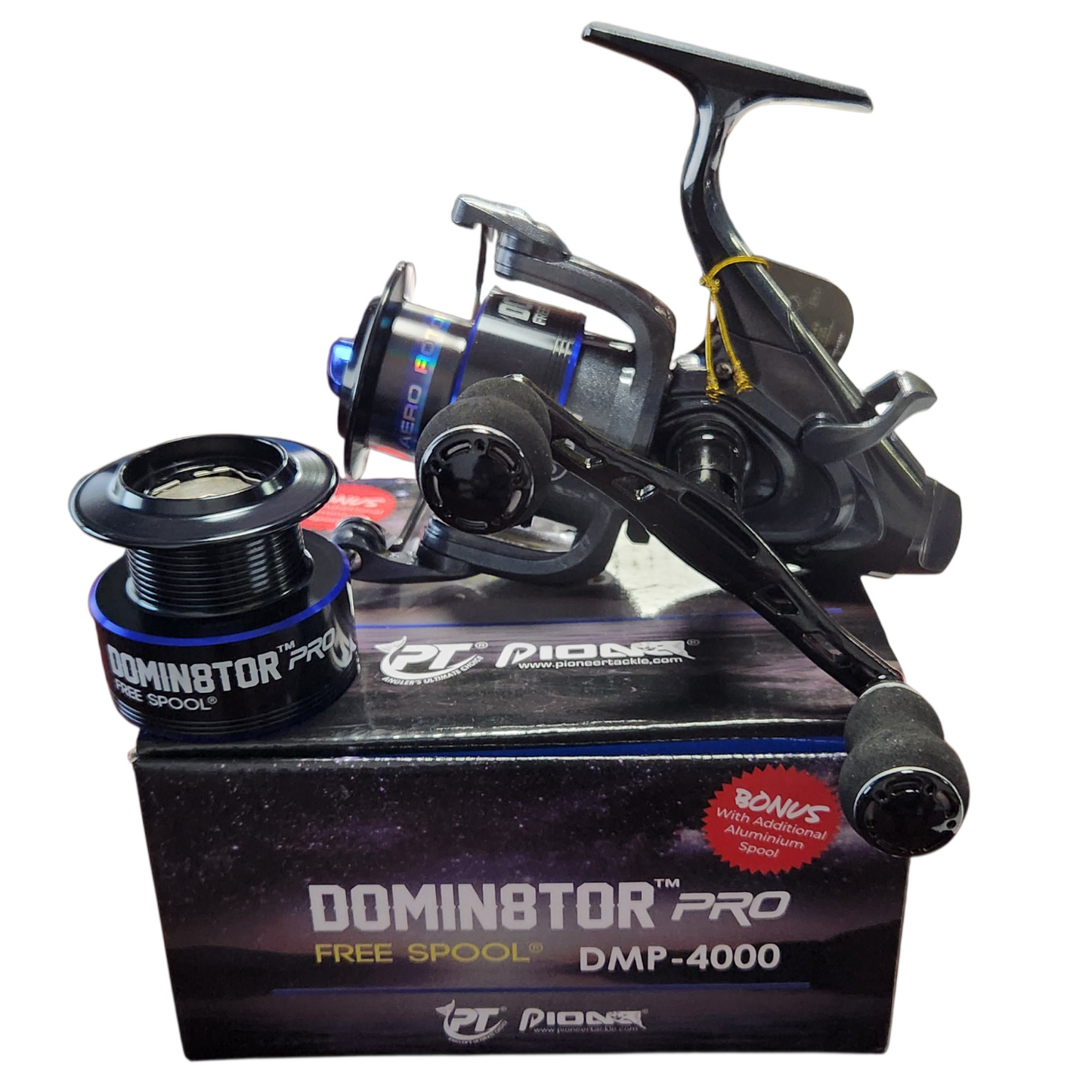 Pioneer Dominator Pro Baitrunner Reel