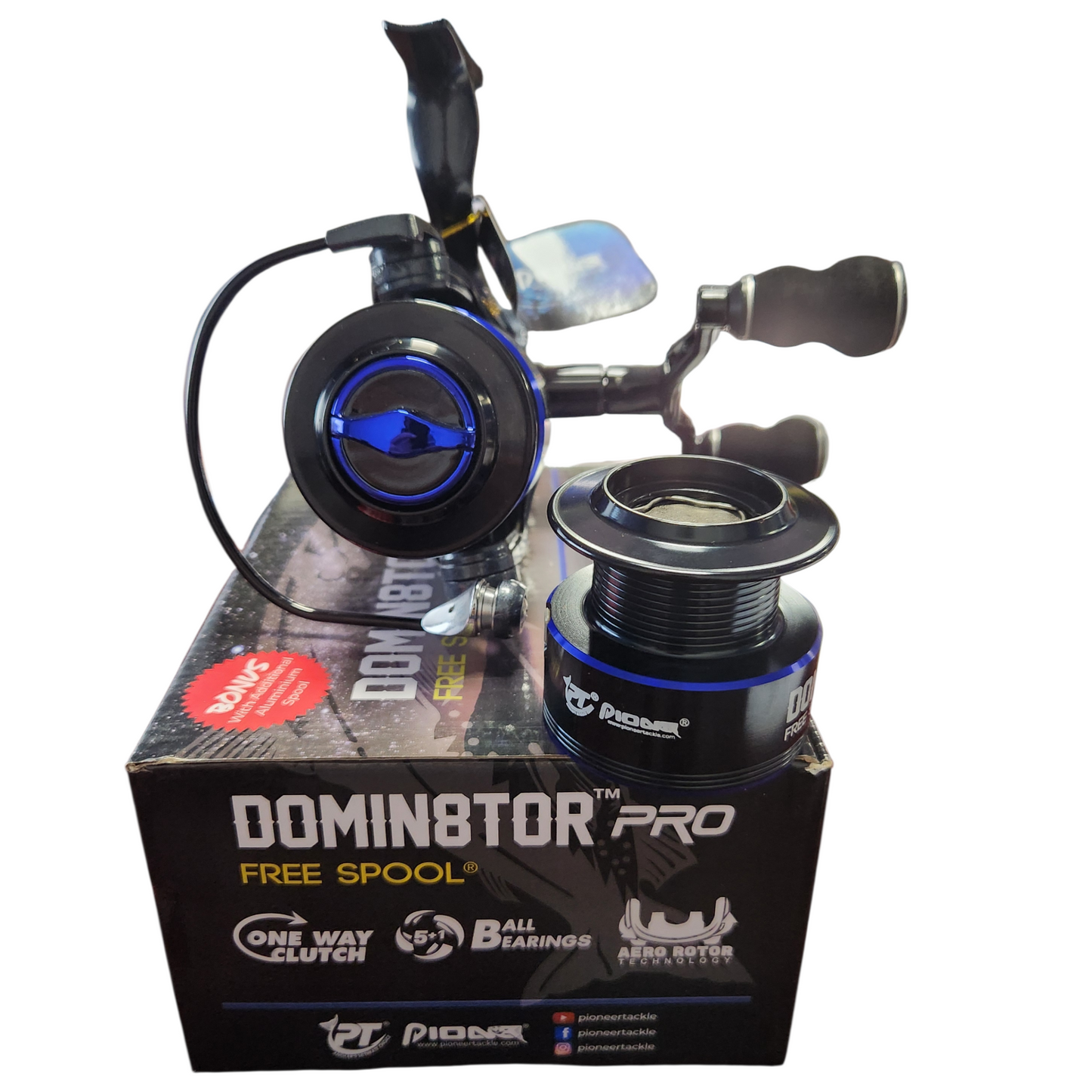 Pioneer Dominator Pro Baitrunner Reel