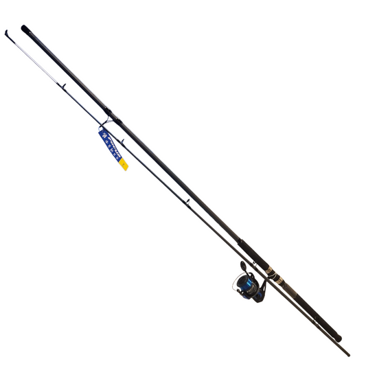 Jarvis Walker Focus Surf 12ft 2pc Rod and Reel Combo - Blue