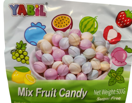 Yabil Mix Fruit Candy Sugar Free 500g