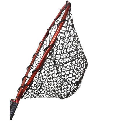 Landing Net Red 90cm Rubber