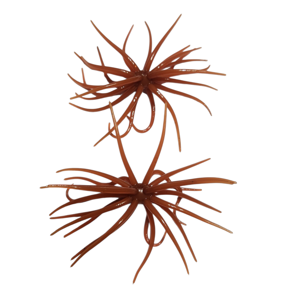 Sea Urchin Bass Lures (Koike) 7.5cm - Pumpkin (2pcs)