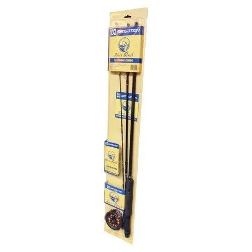 Sensations 8ft river Bend Fly Fishing Combo 3PC 5/6WT