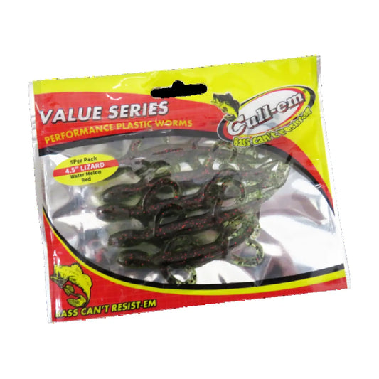 Cull-em Value Series 4.5 Rock Lizzard Watermelon Red