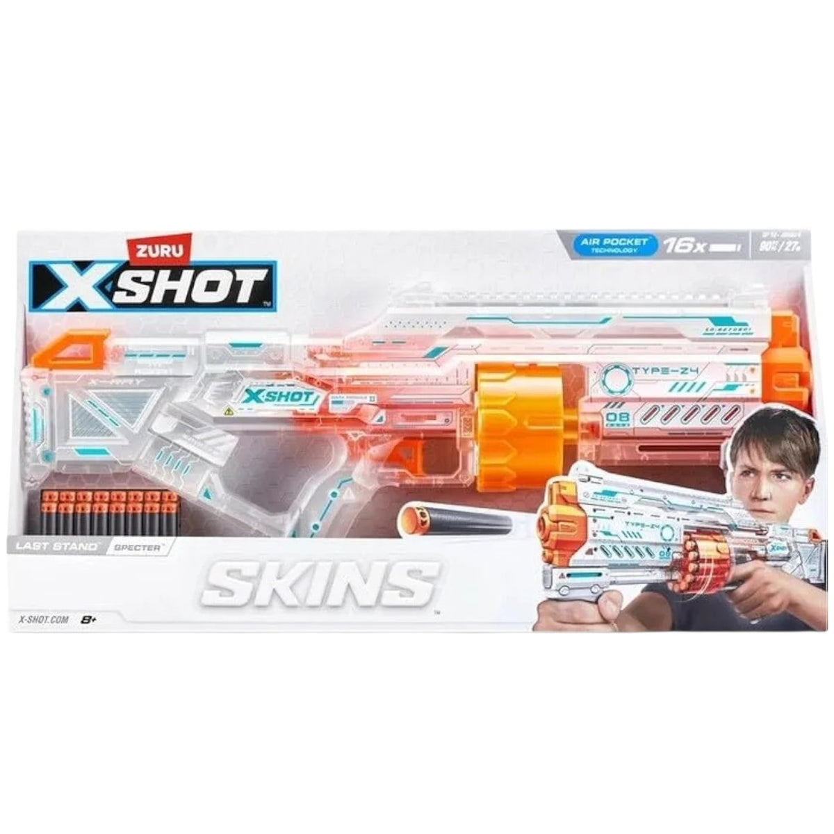 Zuru X-Shot Skins Last Stand Specter Blaster