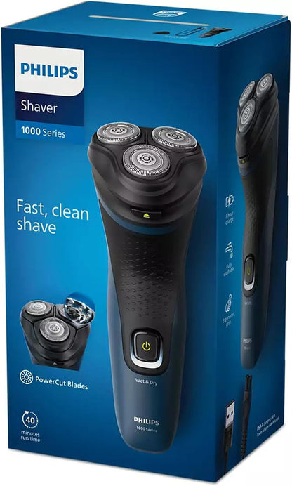 Philips Shaver 1000 Series, Wet & Dry Shaving - S1151/00