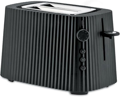 Alessi Plissé MDL08 - 2 Slice Toaster Black