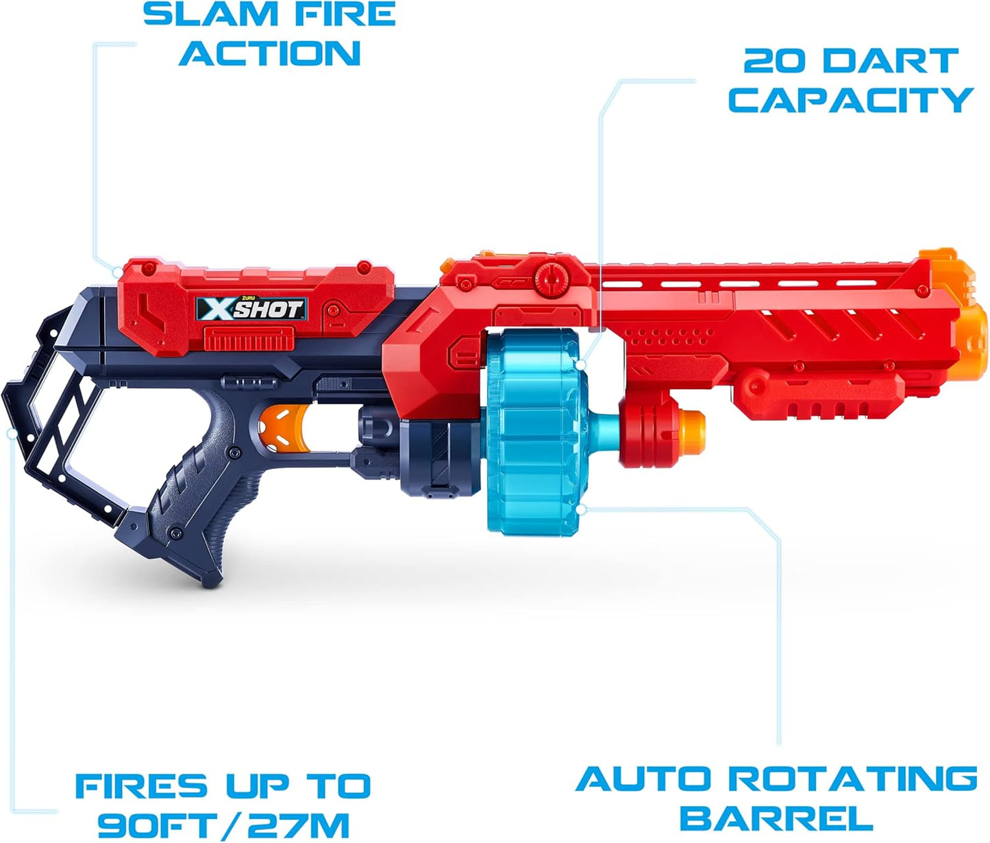 ZURU X-Shot Turbo Fire 36270