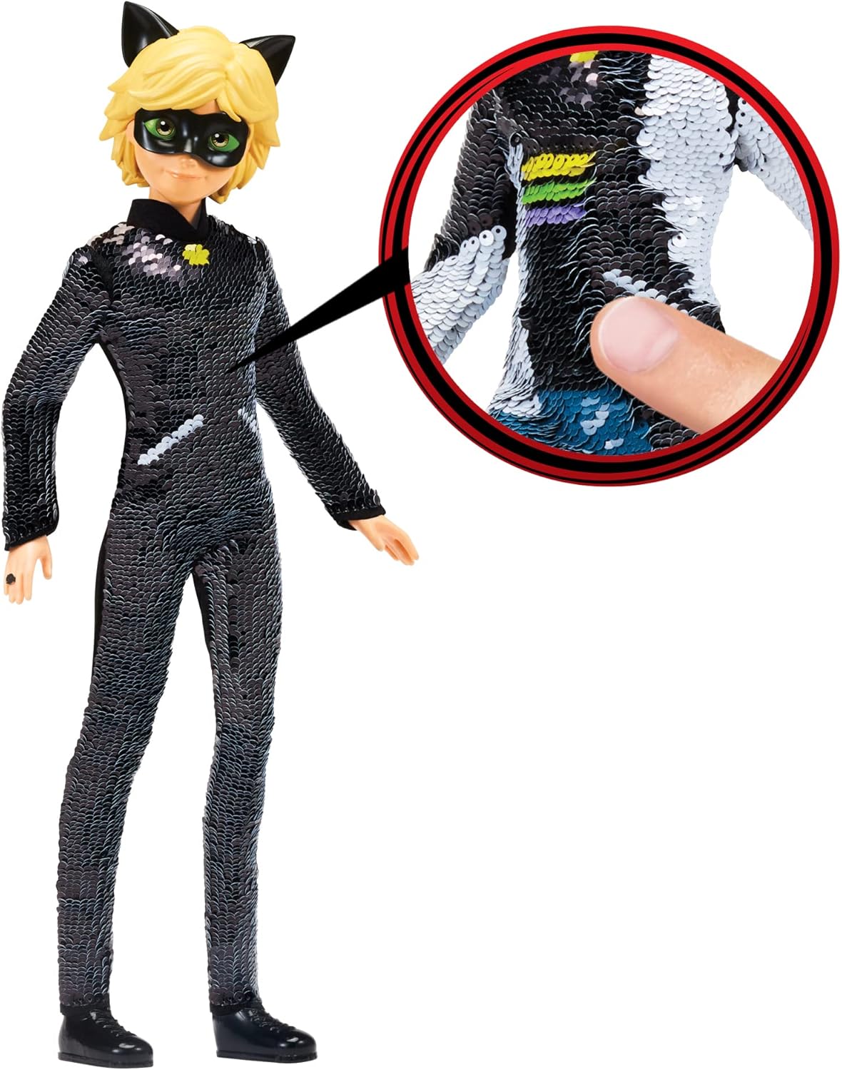 Miraculous Fashion Flip Adrien to Cat Noir Doll