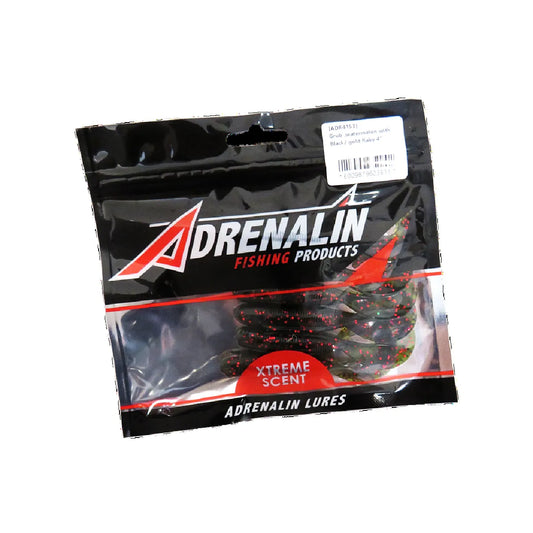 Adrenalin Grub  Watermelon with Black/gold Flake 4  35.00 Fishing
ADR4181-1-ADR 6009879623741 Adrenalin Fluke