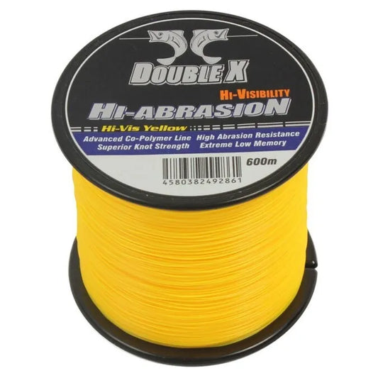 Double X High Abrasion High Visibility Line 7lb 600m Yellow
