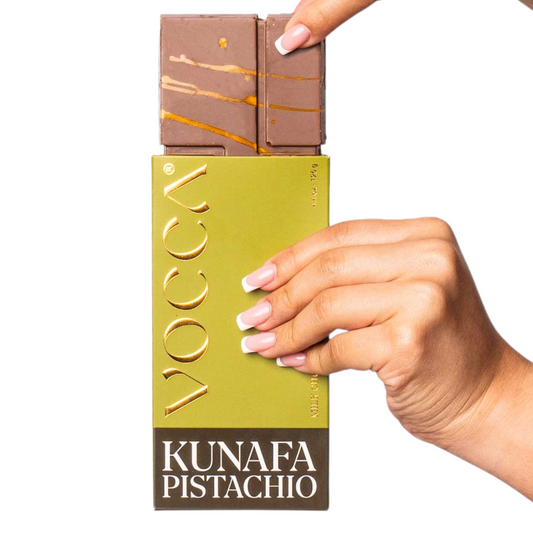 Vocca Pistachio Kunafa In Milk Chocolate Bar - 125g