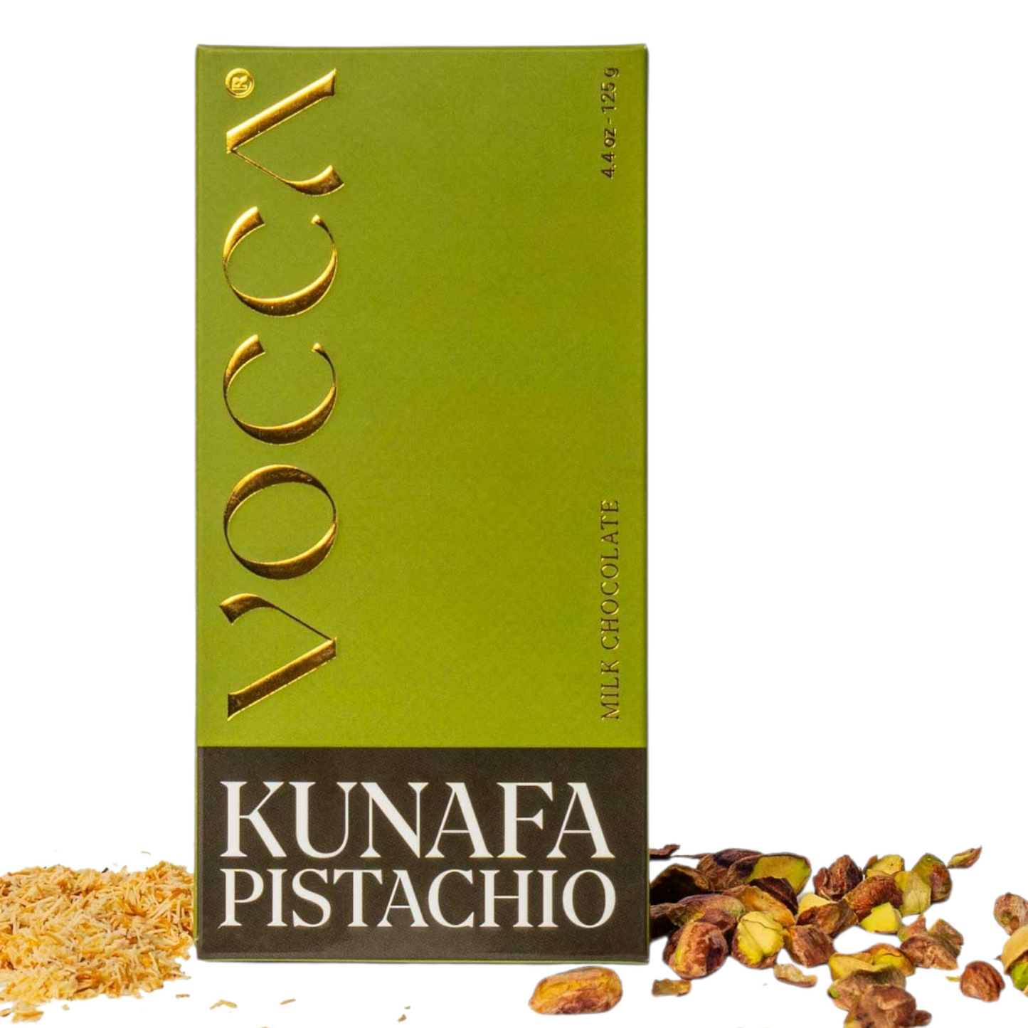 Vocca Pistachio Kunafa In Milk Chocolate Bar - 125g