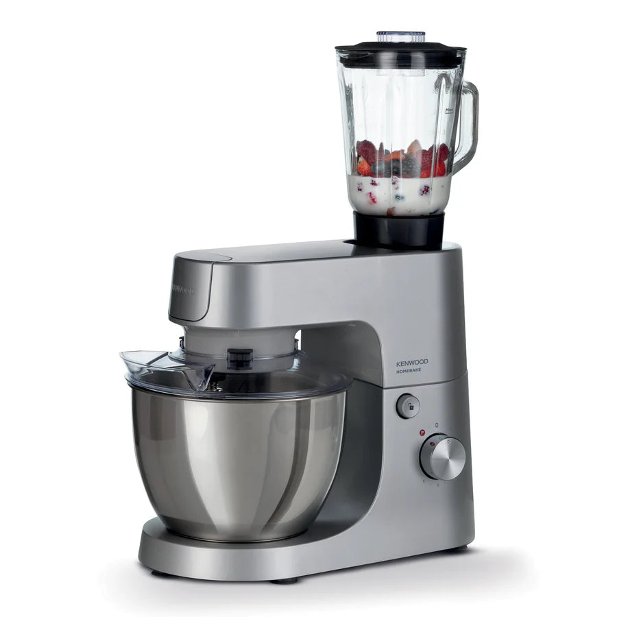 Kenwood - HomeBake Stand Mixer with Blender 1000W Silver - KHH01.120SI