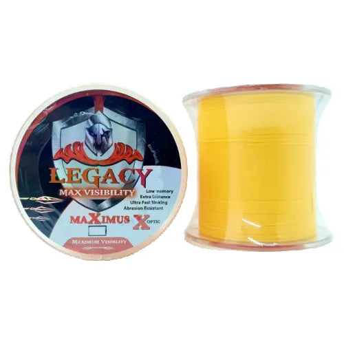 Legacy Maximus Invisible Line 500m 7Lb Yellow