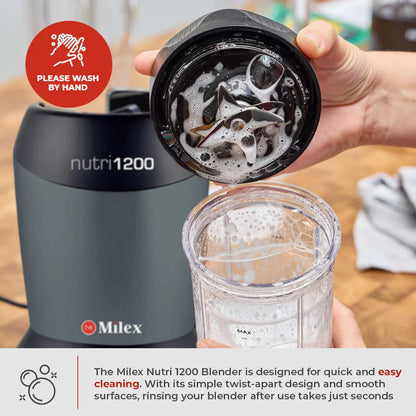 Milex Nutri 1200 Blender Grey