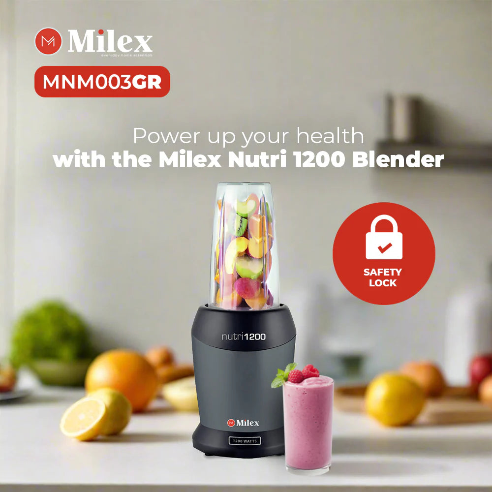 Milex Nutri 1200 Blender Grey