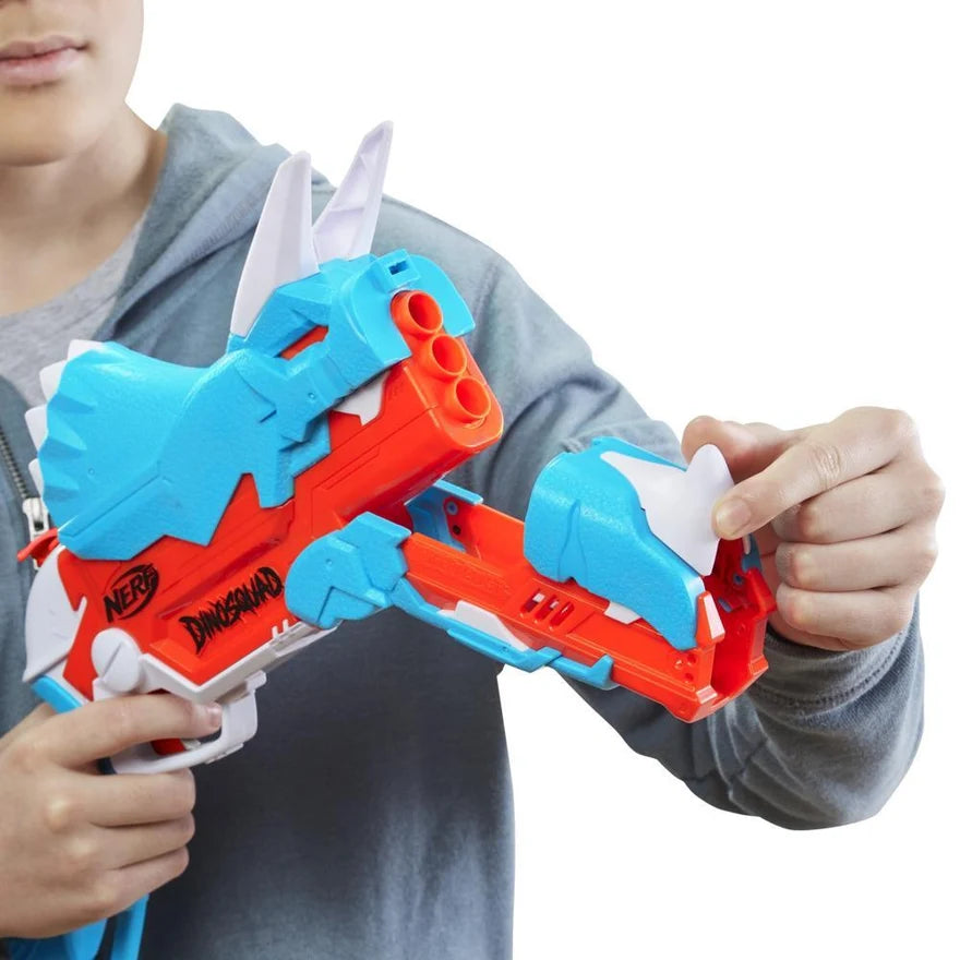 Nerf DinoSquad Tricera-blast blaster