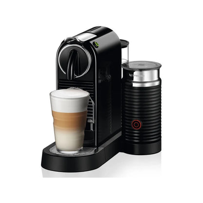 Nespresso Citiz Automatic Espresso Machine With Aeroccino Milk Frother - Black
