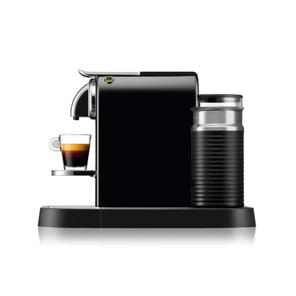 Nespresso Citiz Automatic Espresso Machine With Aeroccino Milk Frother - Black