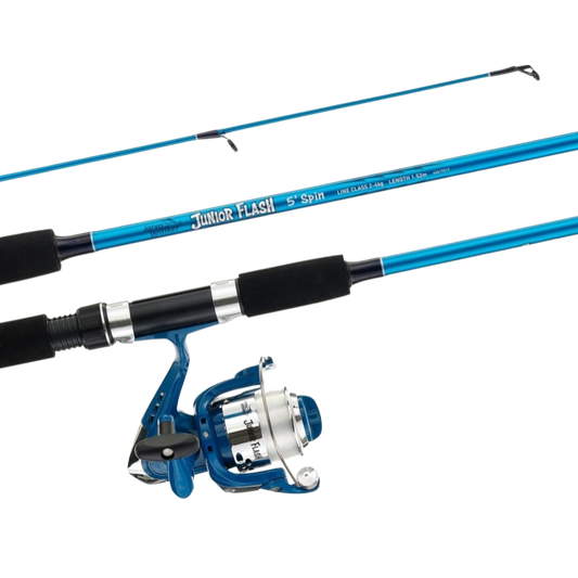 Jarvis Walker Junior Flash Combo Blue 5ft