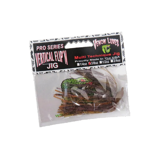 Venom True Image Vertical Jig Black/Blue