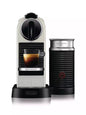 Nespresso Citiz Automatic Espresso Machine With Aeroccino Milk Frother - White