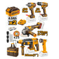 Ingco 5 Piece Starter Cordless Combo Kit in Rolling Bag - CKLI2058