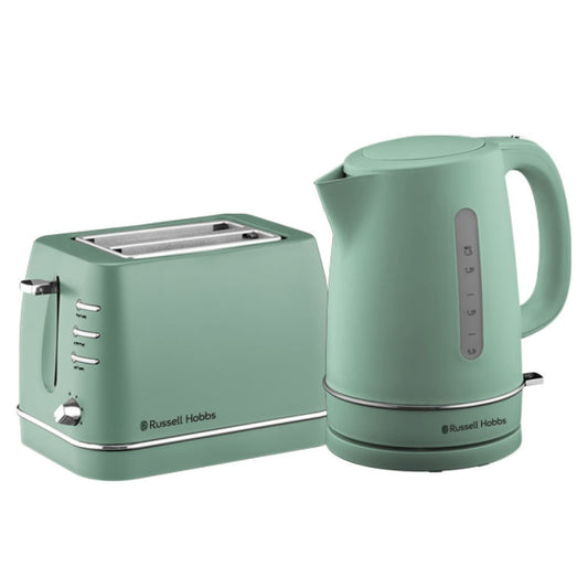 Russell Hobbs Royal Kettle and Toaster Pack Teal - RHPRP58