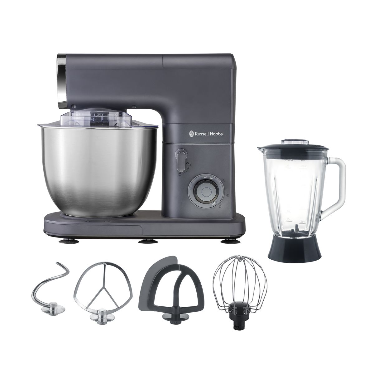 Russell Hobbs Velocity Dark 5.5L Stand Bowl Mixer - RHSBN625