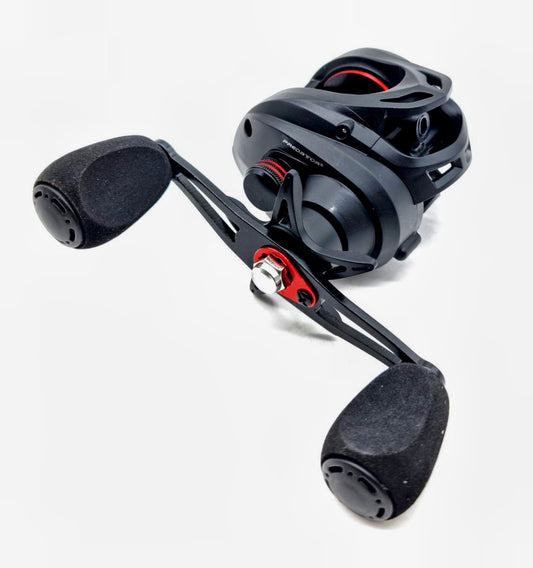 Predator BC200A Bait Caster Fishing Reel - Red