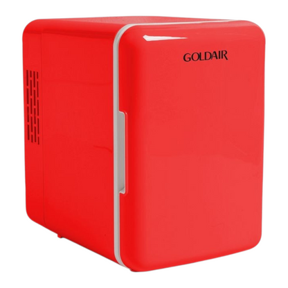 Goldair 4L Single Door Mini Fridge Red