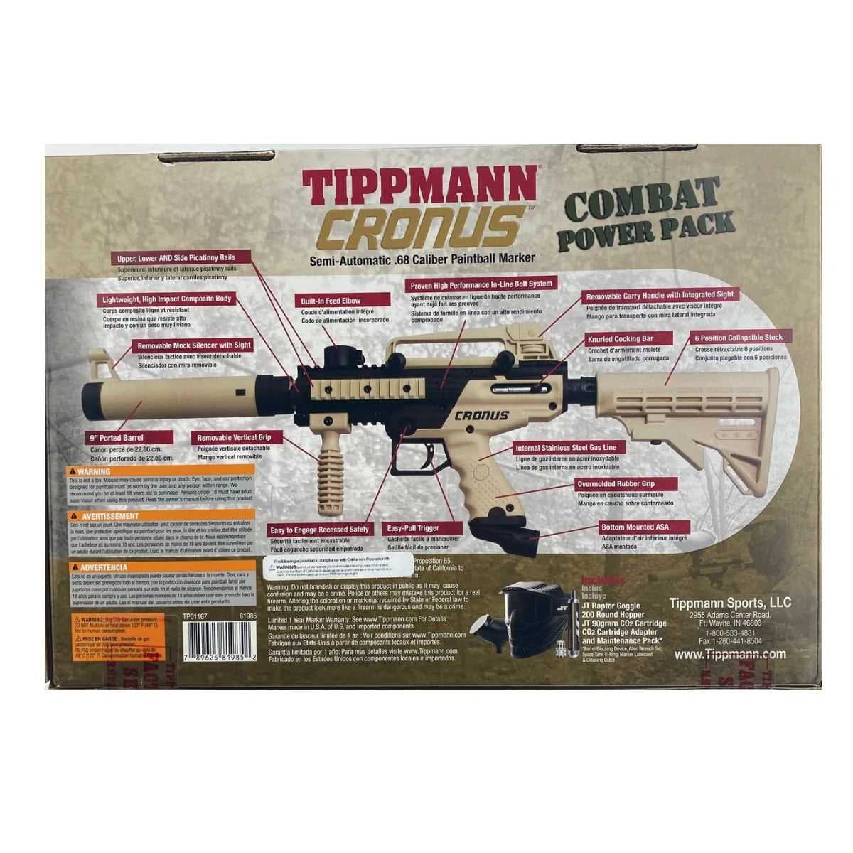 Tippmann Cronus Tactical Marker Tan