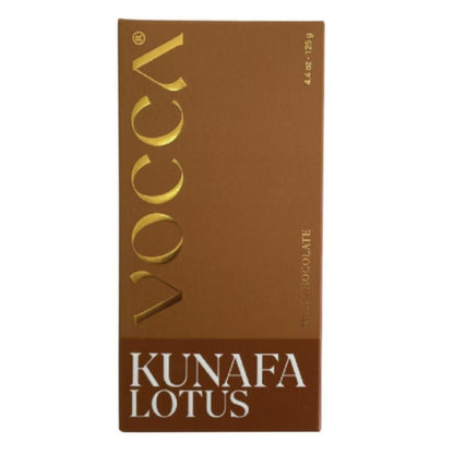 Vocca Lotus Kunafa In Milk Chocolate Bar - 125g