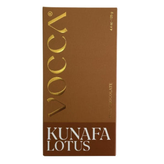 Vocca Lotus Kunafa In Milk Chocolate Bar - 125g
